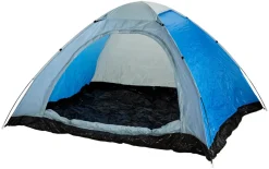 Sunlife® Sæsonafslutning|Telte & Campingmøbler*Pop-up telt 3-personers Nice - Blå dug/sort bund