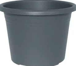 Krukker*Potte Cylindro plast Ø40 cm Grå