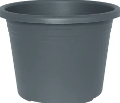Krukker*Potte Cylindro plast Ø45 cm Grå