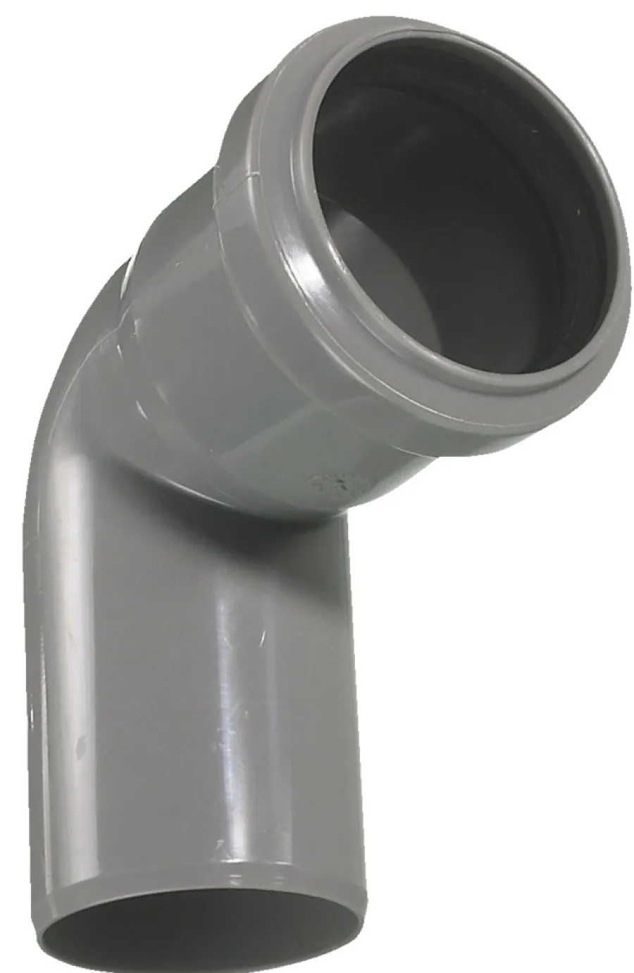 Afløbsrør*PP bøjning grå 40 mm x 87 gr.