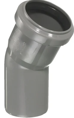 Afløbsrør*PP bøjning grå 32 mm x 30 gr.