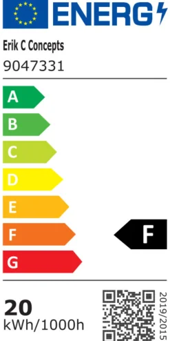 Arbejdslamper*Projektør inkl. 20 W LED-pære sort