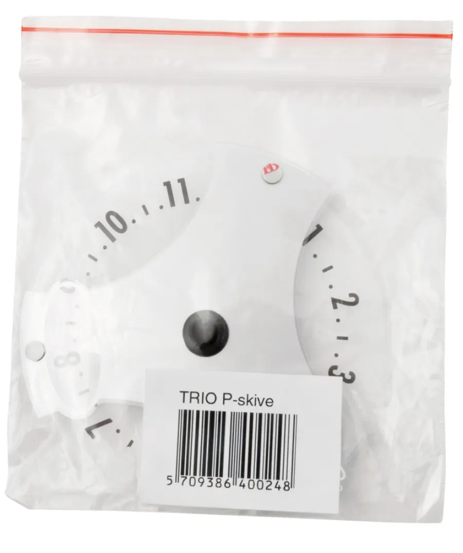 AutoZone® Biltilbehør*P-skive Trio sølv Ø10 cm -