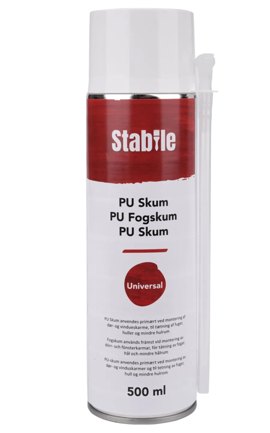 Stabile® Fugeskum*PU fugeskum 500 ml -