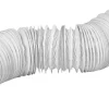 Ventilation*PVC flexslange Ø102 mm x 3 meter hvid