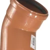 Kloakrør*PVC kloakbøjning 110 mm x 45 gr. rød