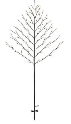 Stemning® Juledekoration*Pyntetræ Basis 96 LED H150 cm