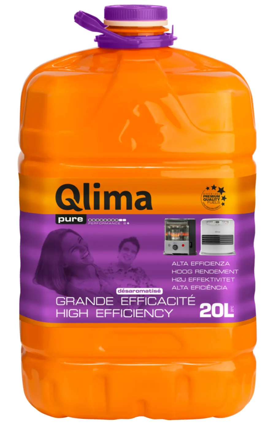 Qlima Gas- & Petroleumsovne|Brændsel*Pure brændstof - 20 liter
