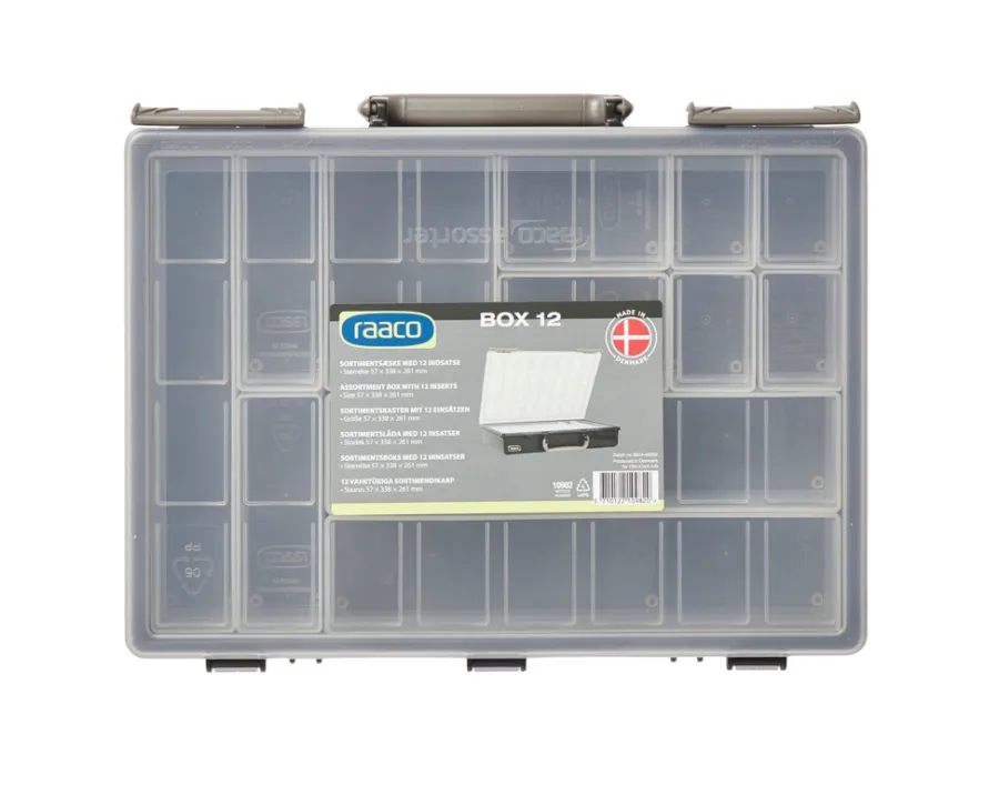 raaco Værktøjskasser*Handybox m/4 sortimentsæsker