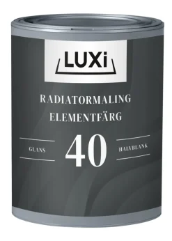 LUXI® Radiatormaling*Radiatormaling 0,75 liter - Hvid