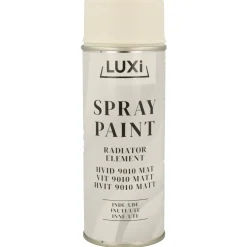 LUXI® Radiatormaling|Spraymaling*Radiatorspray hvid mat -