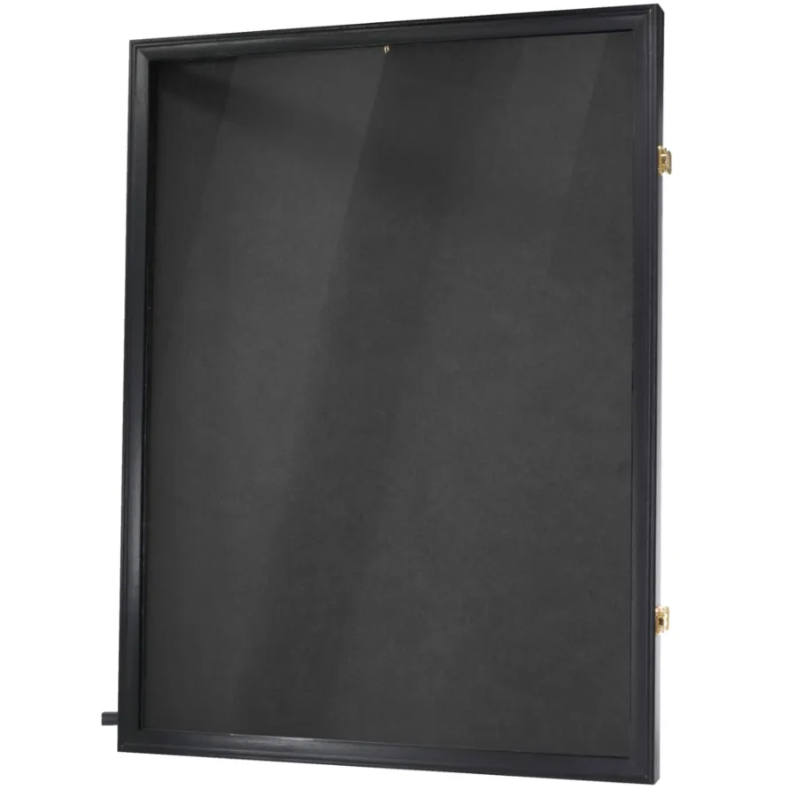 Fanudstyr|Billedrammer*Ramme til fodboldtrøje 80 x 60 x 4,5 cm Sort