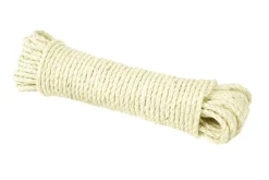 Reb & Snor*Reb sisal 3-slået Ø6 mm 25 meter