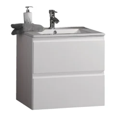 Milobad Badeværelsesmøbler*Reno underskab m/vask 60 cm hvid