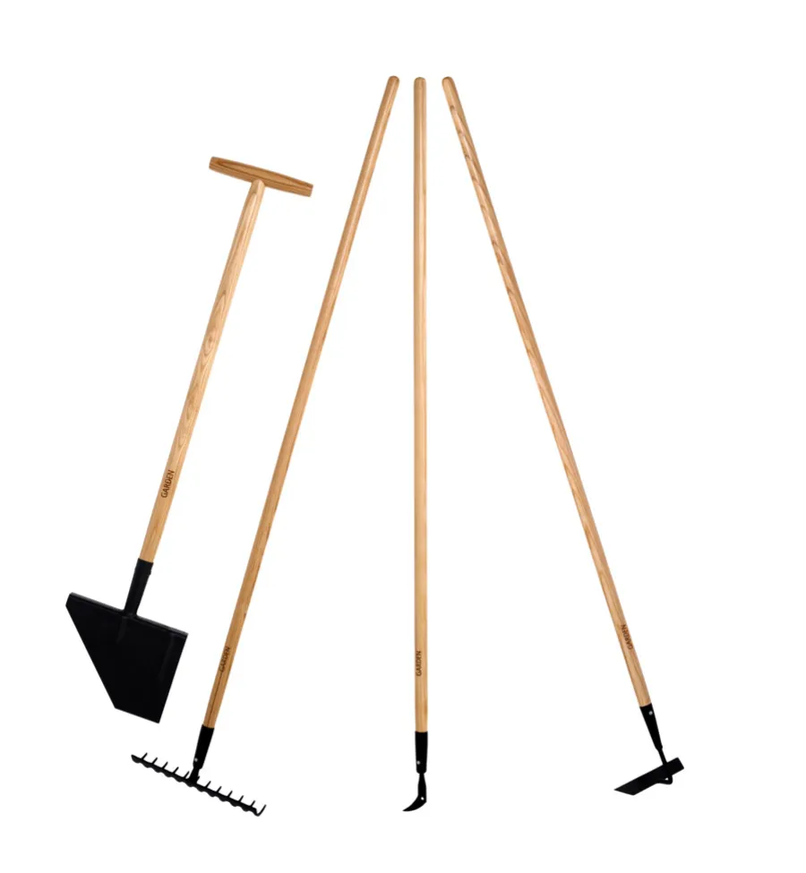Garden® River & Jern*Rive m/12 tænder asketræ 160 cm -