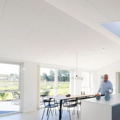 Rockfon Akustikpaneler & Tilbehør|Loftbeklædning*Blanka B loftplade hvid 600 x 600 mm - 10-pk.