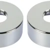 Vvs-Artikler*Roset til brusearmatur 3/4" x H25 mm krom - 2 stk.