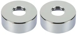 Vvs-Artikler*Roset til brusearmatur 3/4" x H25 mm krom - 2 stk.