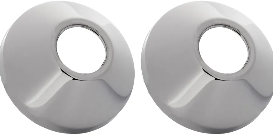 Vvs-Artikler*Roset til excentrisk forskruning 3/4" krom 2 stk.