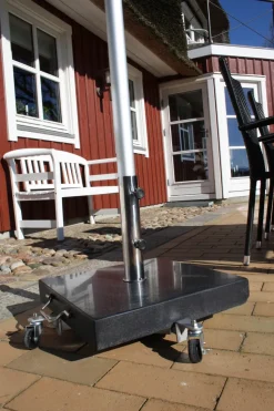 Garden® Sæsonafslutning|Parasoller & Markiser*Rullevogn til parasolfod og krukker -