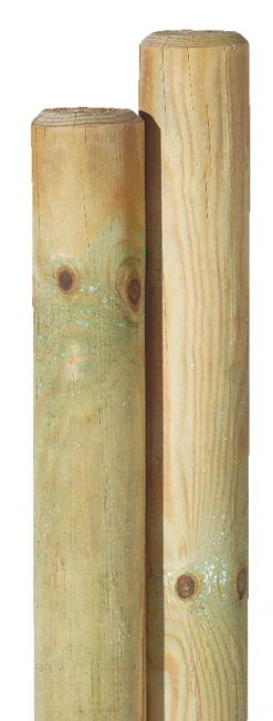 Stolper & Pæle*Rund pæl imprægneret Ø50 mm x 180 cm