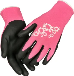 Safe-On Arbejdshandsker*Garden handsker pink str. 8