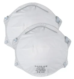 Safe-On Sikkerhedsudstyr*støvmaske 2-pk.
