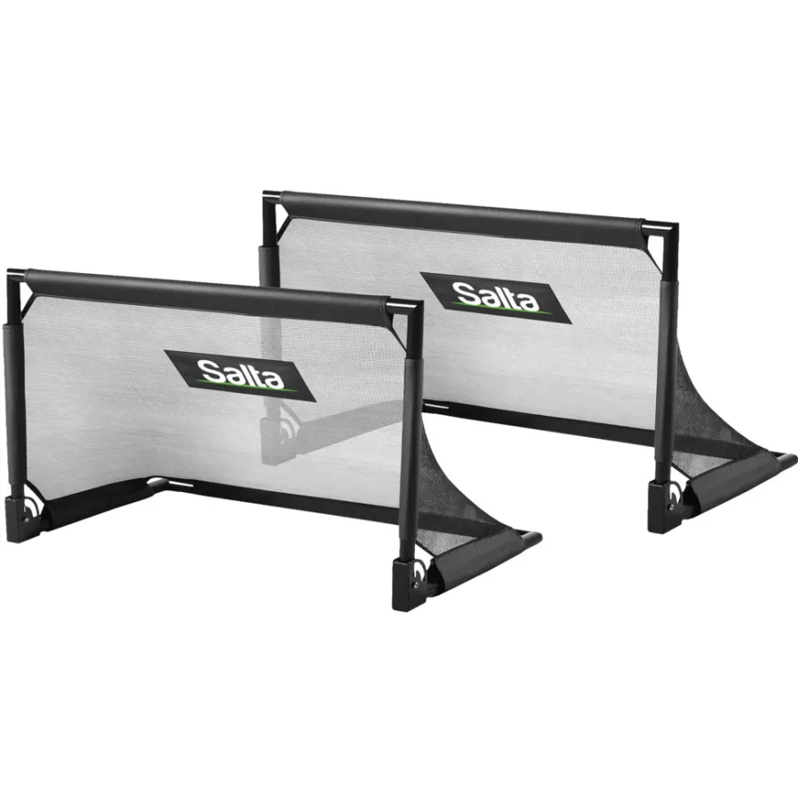 Salta Sport & Motion*Challenge fodboldmål 100 x 60 x 60 cm 2 stk. Sort