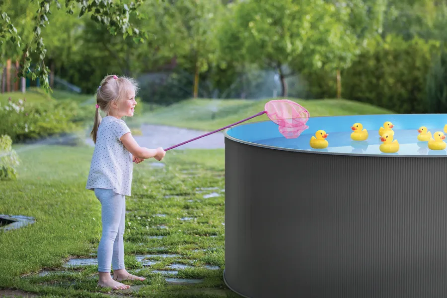 Swim & Fun Pools*Santorini stålpool Ø350 cm -