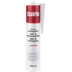Stabile® Montagelim*Set- & montagelim 300 ml - Gul