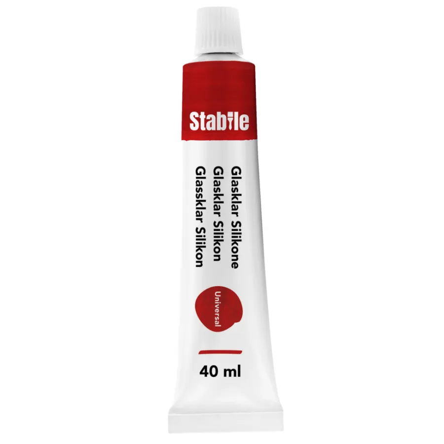 Stabile® Silikone*Silikone 40 ml - glasklar