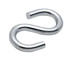 HOME it Kæder & Wirer*S-kroge 4 mm elforzinket 4 stk.