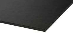 Rias Plast- & Skumplader*Skumplade m/kartondæklag sort 5 x 1000 x 700 mm