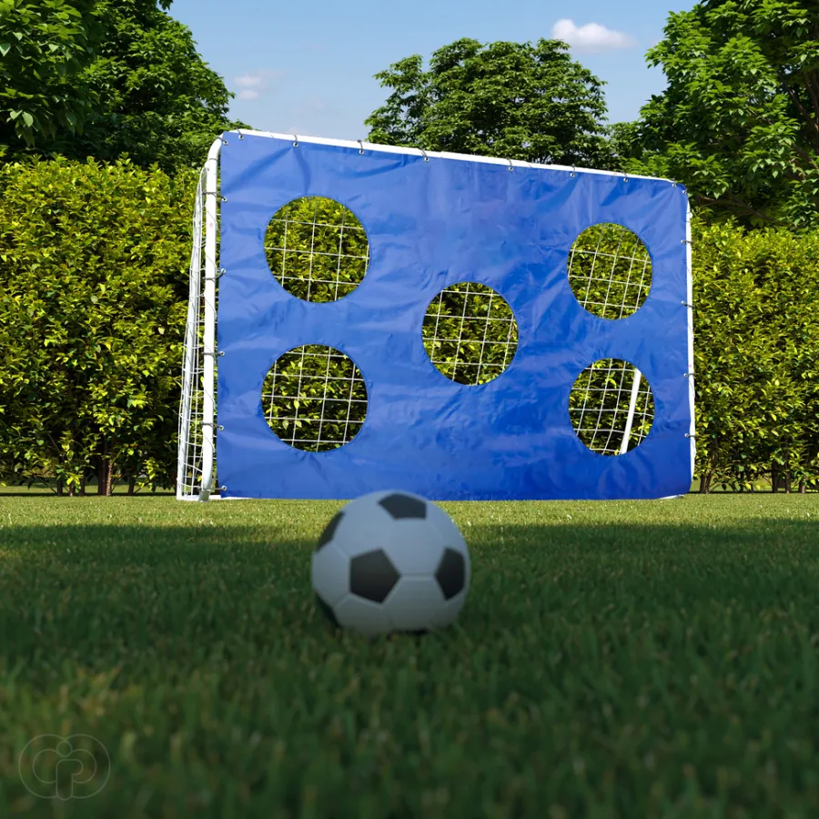 Ud & Leg® Sport & Motion*Skydeskive til fodboldmål 180 x 120 cm