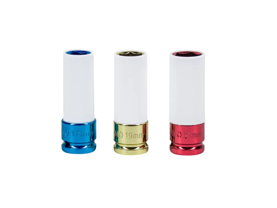PRIZE® Spændeværktøj*Slagtoppe 17/19/21 mm 3-pk. -
