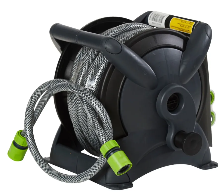 Garden® Haveslanger & Tilbehør*Slangeopruller m/15 m slange, 3 koblinger og pistol