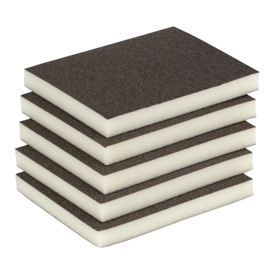 LUXI® Sandpapir*Slibesvamp korn 100 - 10 x 12 mm 5 stk. -