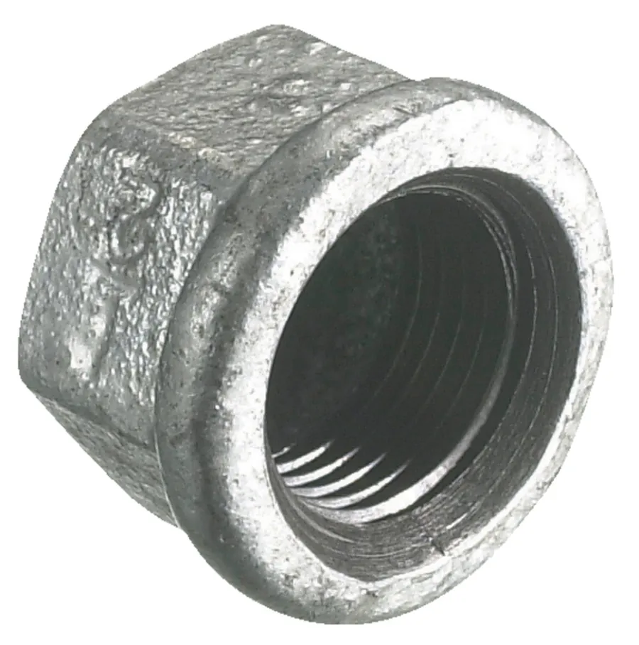 Galvaniserede*Slutmuffe galvaniseret 1/2"