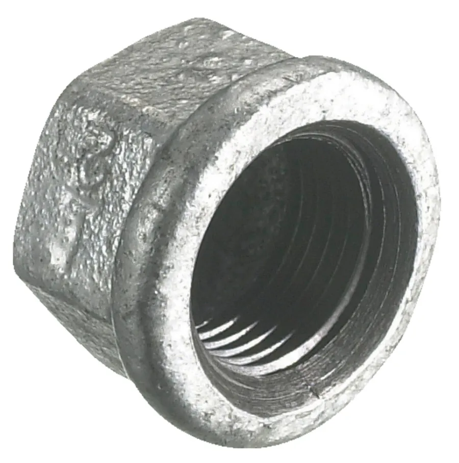 Galvaniserede*Slutmuffe galvaniseret 3/4"