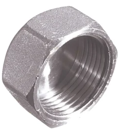Forkromede*Slutmuffe 1/2" krom