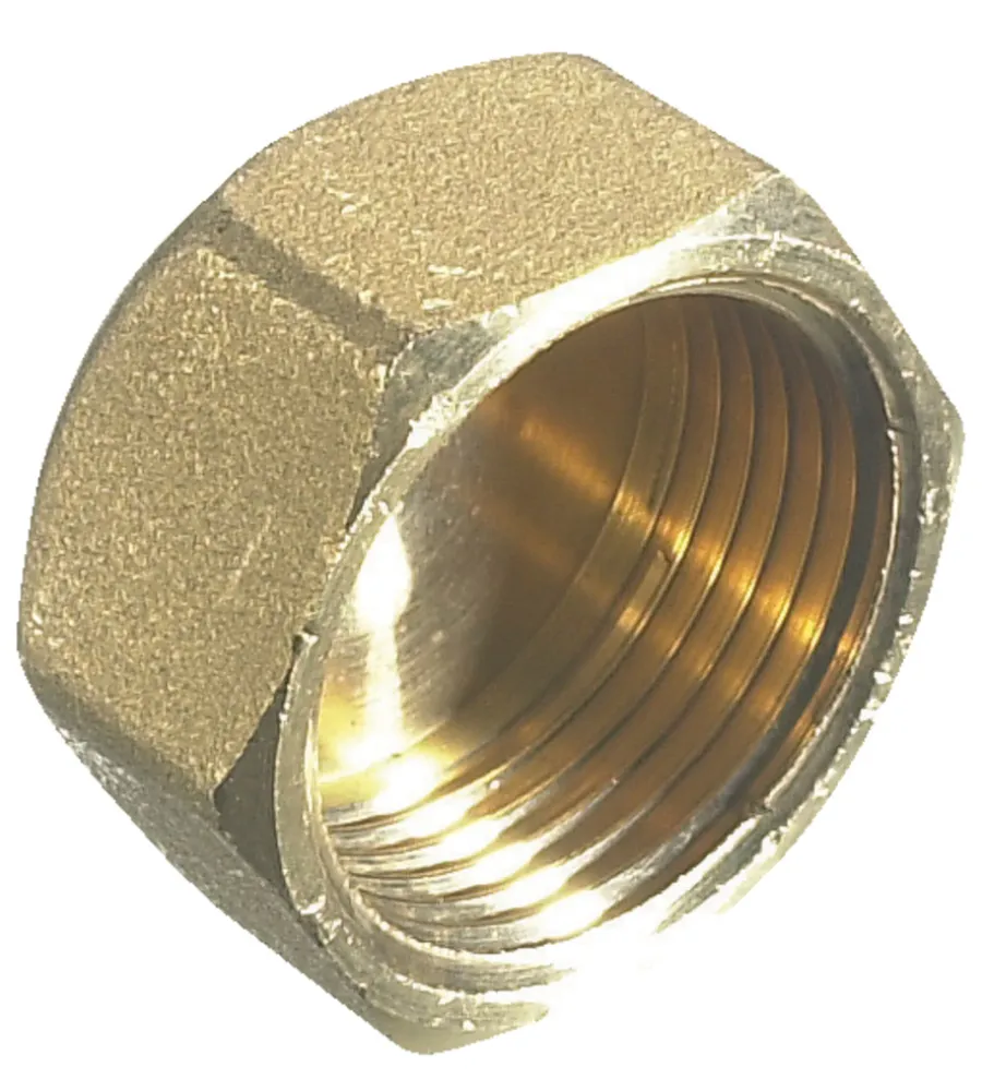 Fittings Til Rør*Slutmuffe 3/4" Messing