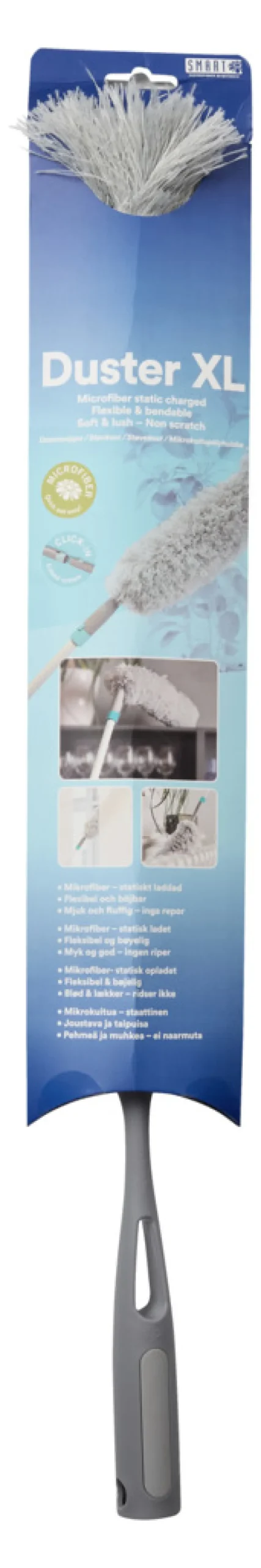 Smart Microfiber System Rengøringsartikler*Smart Microfiber afstøver 66 cm m/click-system