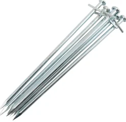 Sunlife® Sæsonafslutning|Telte & Campingmøbler*Sømpløk t/telt Warszawa stål 23 cm 6-pk. -