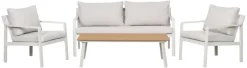 Sunlife® Sæsonafslutning|Loungemøbler*Sofasæt Philadelphia - Beige og natur