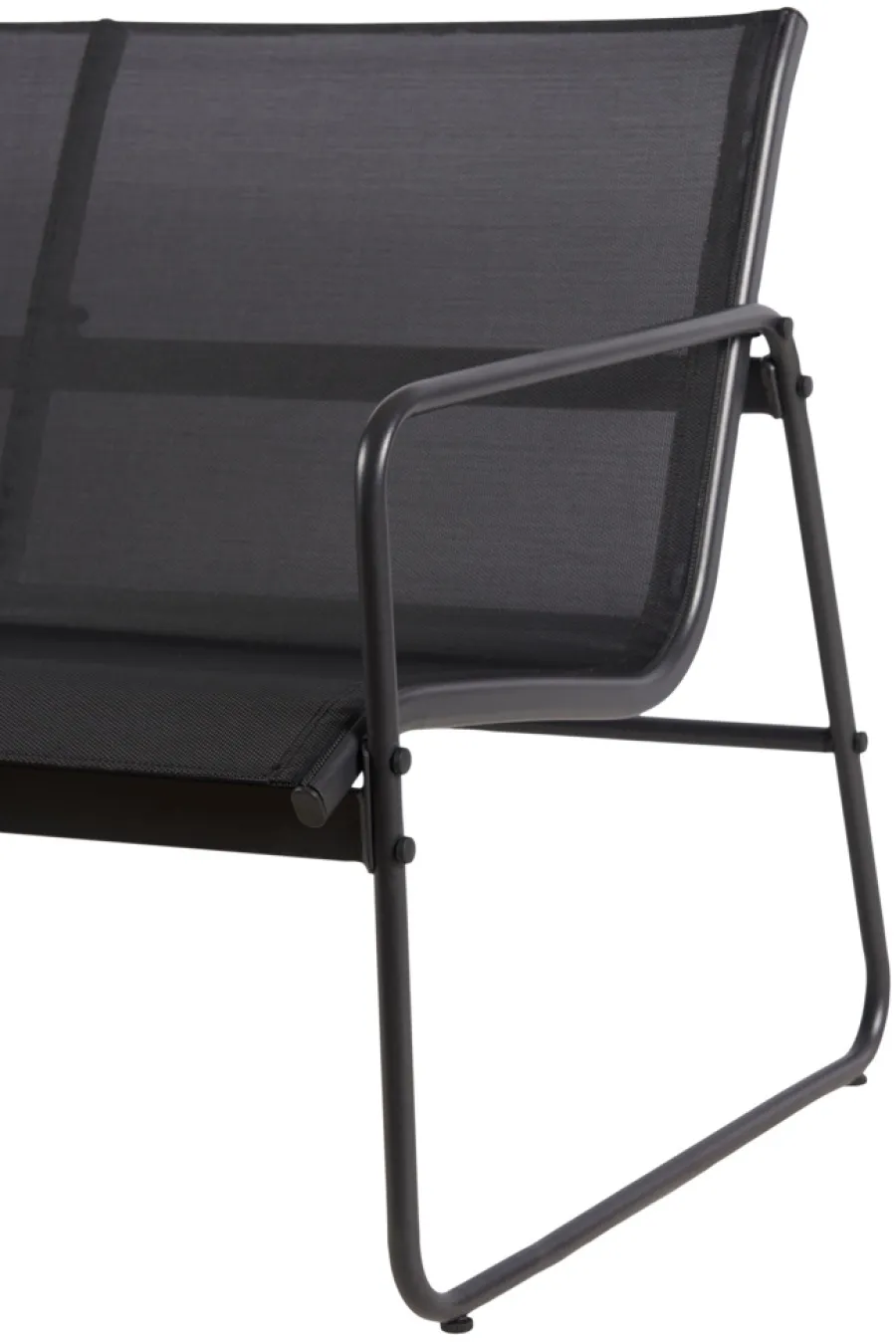 Envy Loungemøbler*Sofasæt stål 4 dele - Sort