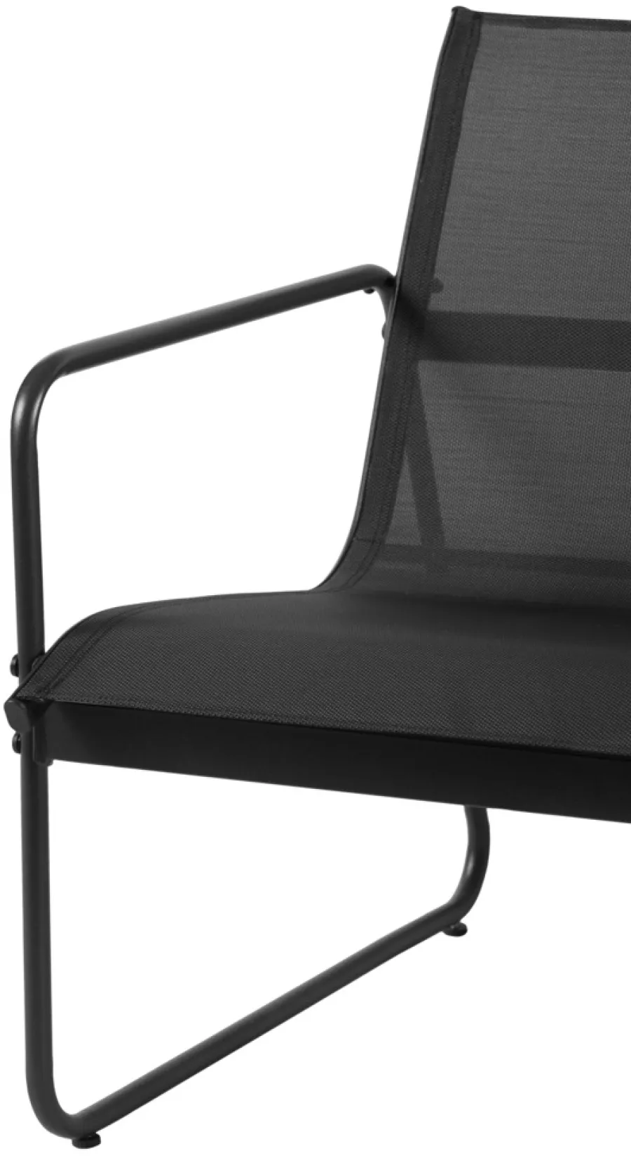 Envy Loungemøbler*Sofasæt stål 4 dele - Sort