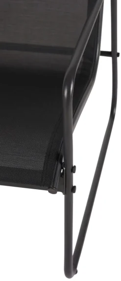 Envy Loungemøbler*Sofasæt stål 4 dele - Sort