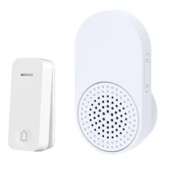 Elworks Trådløse Dørklokker*Sofia trådløs dørklokke plug-in-kit - Hvid