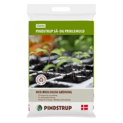 Pindstrup Jord*Så- og priklemuld m/økogødning 8 liter -