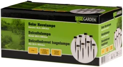 Garden® Sæsonafslutning|Solcellelamper*Solcellelamper til haven H35,5 cm 8-pk. - Sort